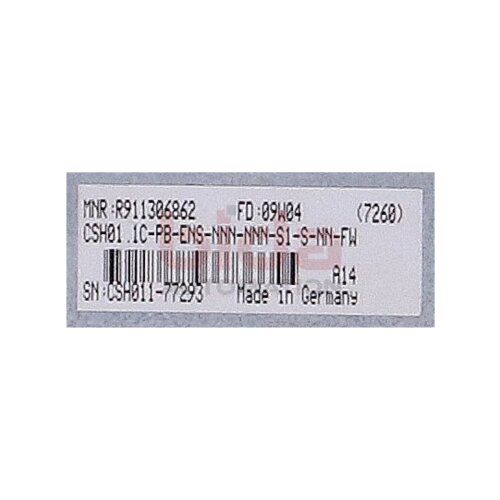 Rexroth CSH01.1C-PB-ENS-NNN-NNN-S1-S-NN-FW Steuerungseinheit Control Unit Servosteuerung