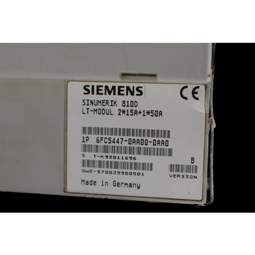 Siemens 6FC5447-0AA00-0AA0 LT-Modul Sinumerik 810D