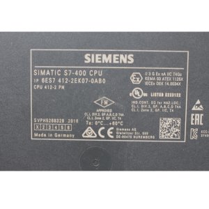 Siemens 6ES7 412-2EK07-0AB0 Simatic S7-400 CPU