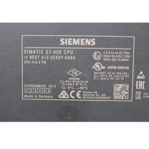 Siemens 6ES7 412-2EK07-0AB0 Simatic S7-400 CPU