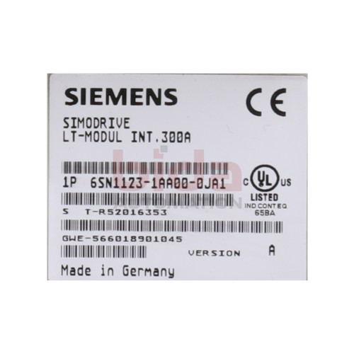 Siemens 6SN1123-1AA00-0JA1 / 6SN1 123-1AA00-0JA1 Leistungsmodul / Power module