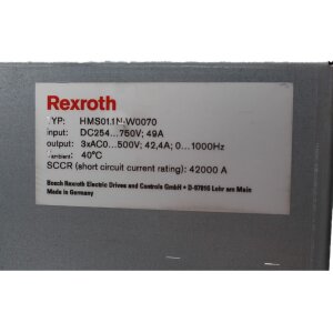 Rexroth HMS01.1N-W0070-A-07-NNNN IndraDrive Umrichter...