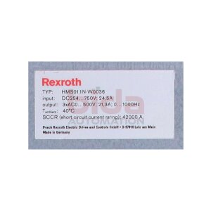 Rexroth HMS01.1N-W0036-A-07-NNNN Umrichter Inverter...