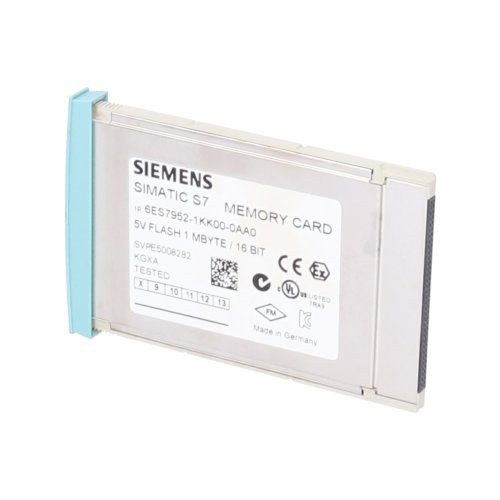 Siemens 6ES7952-1KK00-0AA0 Memory Card Speicherkarte 5V Flash 1 Mbyte