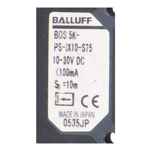 Balluff BOS 5K-PS-IX10-S75 Optischer Sensor