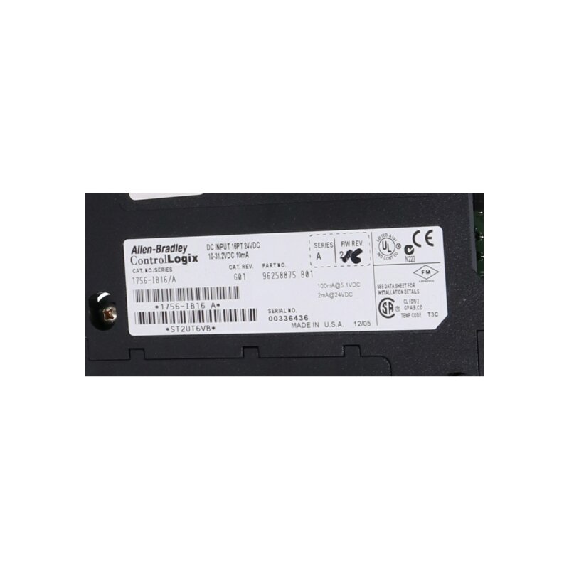 Allen Bradley 1756-IB16/A ControlLogix Eingangsmodul Input Module