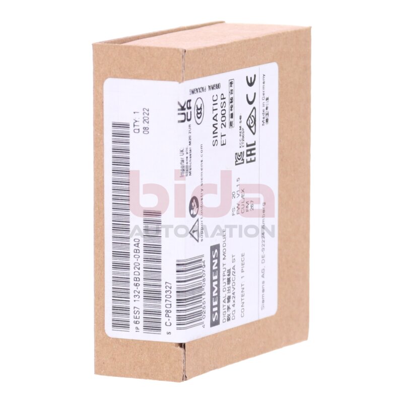 Siemens 6ES7132-6BD20-0BA0 Simatic ET200SP Digital Output Module