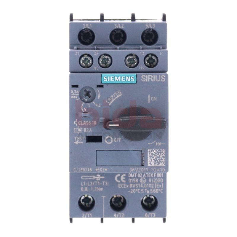 Siemens 3RV2011-1GA10 Leistungsschalter Motorschutzschalter Schalter