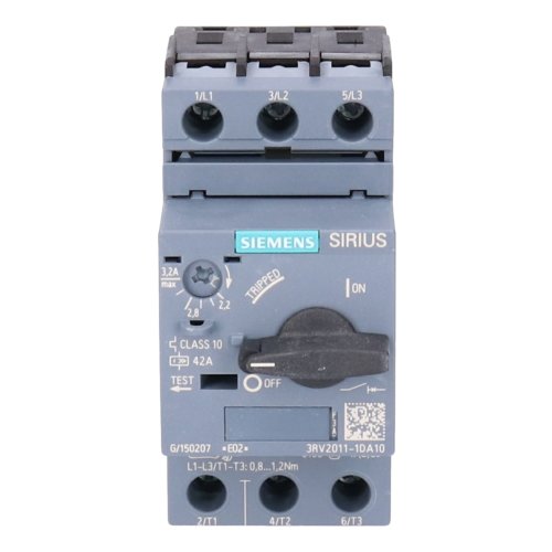 Siemens 3RV2011-1DA10 Leistungsschalter Motorschutzschalter Schalter