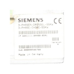 Siemens 6SN1111-0AA00-0DA1 Transformator 3-Phasen-Drossel...
