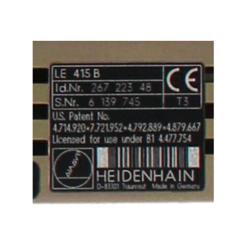 Heidenhain LE 415 B Logikeinheit Id.Nr. 267 223 48 logic unit
