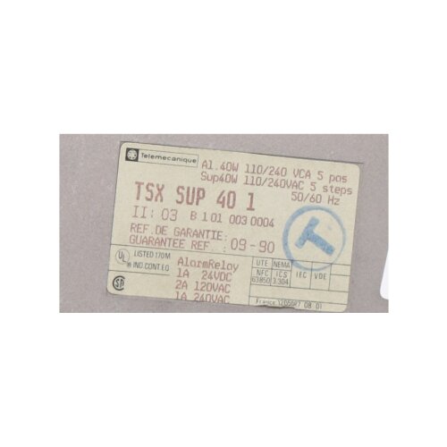 Telemecanique TSX SUP 40 1 Stromversorgung Power Supply