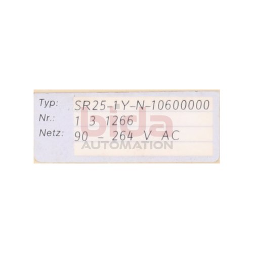 Shimaden SR25 SR25-1Y-N-106000 Temperaturregler temperature controller