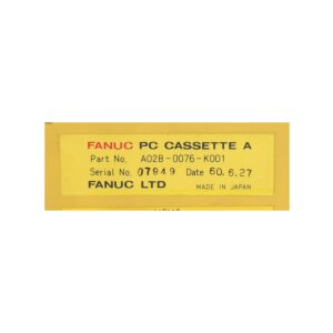 FANUC A02B-0076-K001 PC-Cassette Speichermodul Kassette