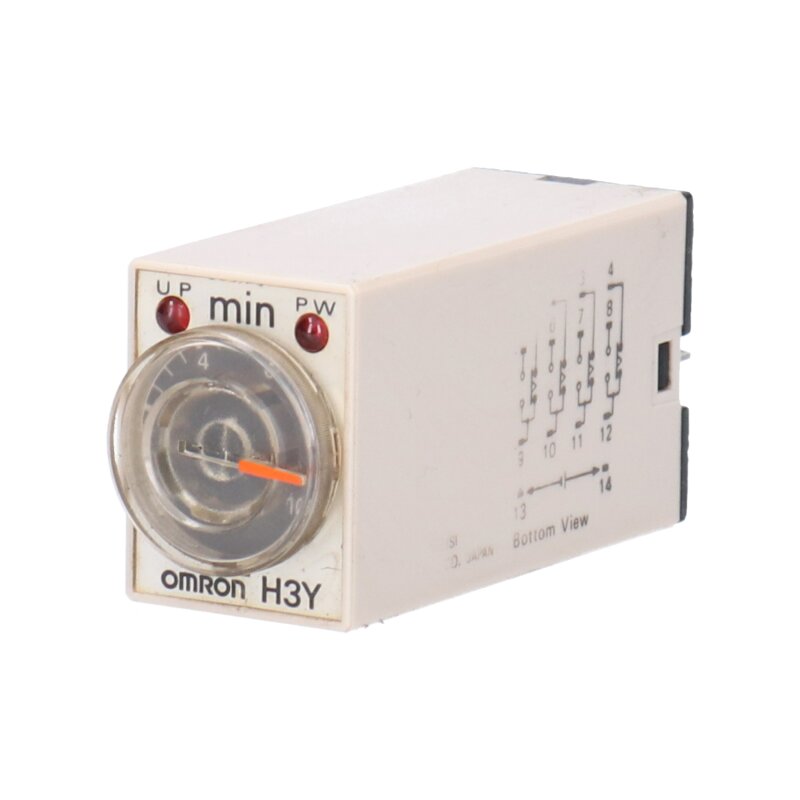 OMRON H3Y-4 Zeitverz&ouml;gerungsrelais Time delay relay
