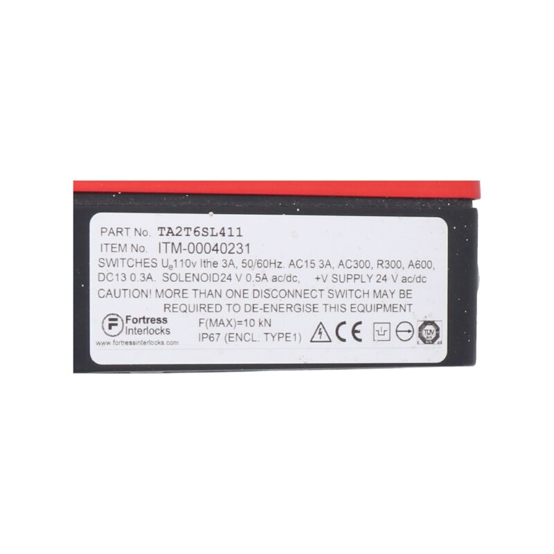 FORTRESS TA2T6SL411 Sicherheitsverriegelungsschalter Safety Interlock Switch