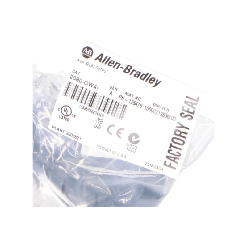 Allen Bradley 2080-OW4I Ausgangsrelais Modul Output relay module