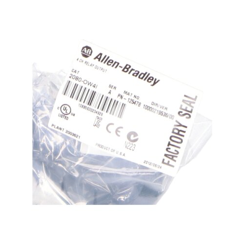 Allen Bradley 2080-OW4I Ausgangsrelais Modul Output relay module