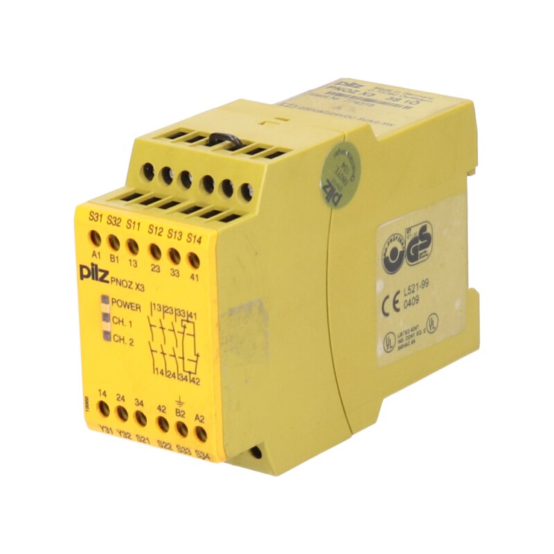 Pilz PNOZ X3   3S 1&Atilde;&ndash;