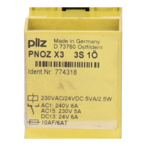 Pilz PNOZ X3   3S 1&Atilde;&ndash;