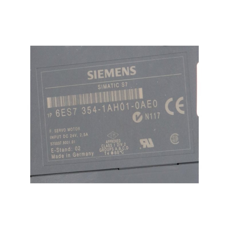 Siemens 6ES7 354-1AH01-0AE0 Simatic S7 Submodul Function modul