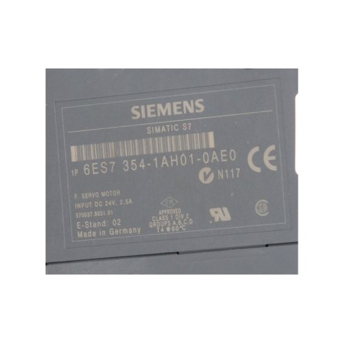 Siemens 6ES7 354-1AH01-0AE0 Simatic S7 Submodul Function modul