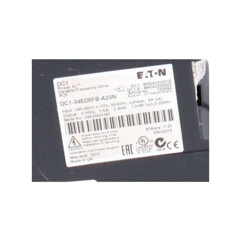 EATON DC1-345D8FB-A20N