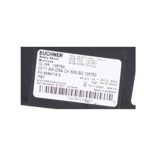 Euchner CET1-AR-CRA-CH-50X-SG-105763