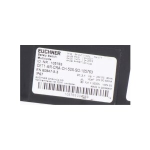 Euchner CET1-AR-CRA-CH-50X-SG-105763