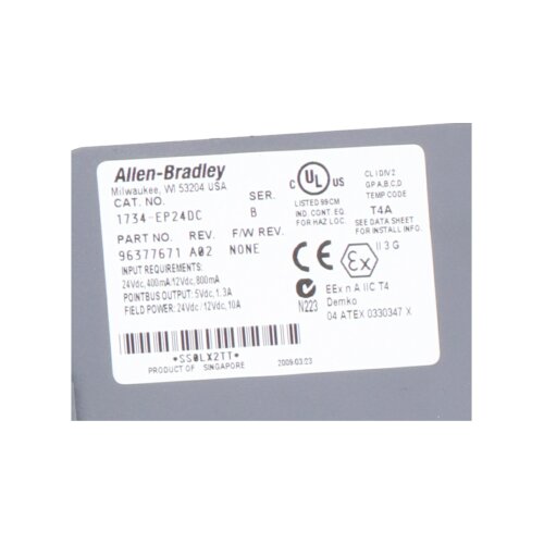 Allen Bradley 1734-EP24DC Netzteilmodul Power Supply