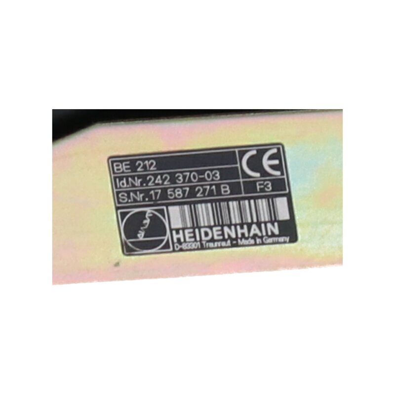 Heidenhain BE 212 Monitor Panel Bildschirm Id.Nr. 242 370-03 ** 6 Monate Garantie