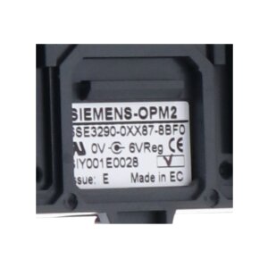 Siemens 6SE3290-0XX87-8BF0 Klartextdisplay Clear text...