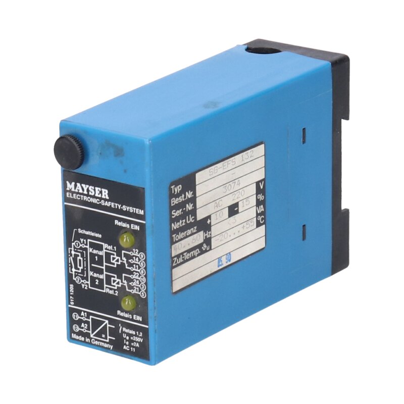 Mayser SG-EFS 132 Elektronisches Sicherheitssystem Electronic safety system
