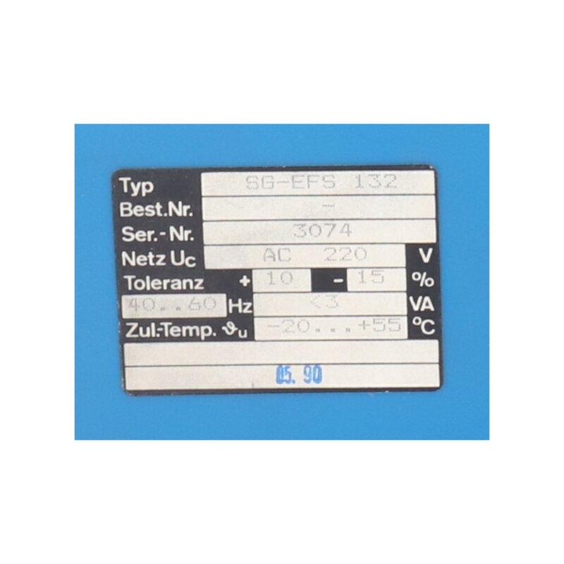 Mayser SG-EFS 132 Elektronisches Sicherheitssystem Electronic safety system