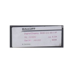 Balluff  BDD-CC08-1-P Digitales Bildschirm Digital display