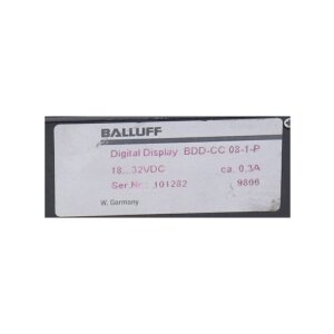 Balluff  BDD-CC08-1-P Digitales Bildschirm Digital display