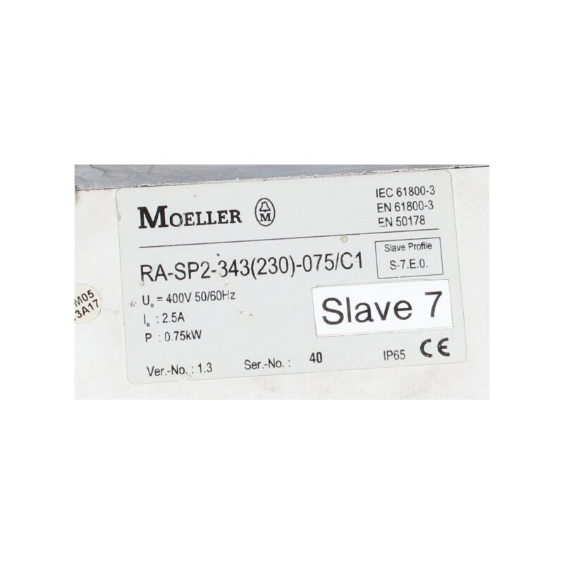 Moeller RA-SP2-343(230)-075/C1 Eilgangantrieb  Speed control unit