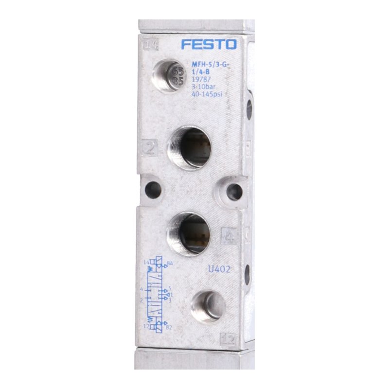 Festo MHF-5/3-G-1/4-B 19787 Magnetventil Solenoid Valve