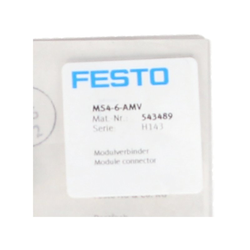Festo MS4-6-AMV 543489 Modulverbinder Module connector