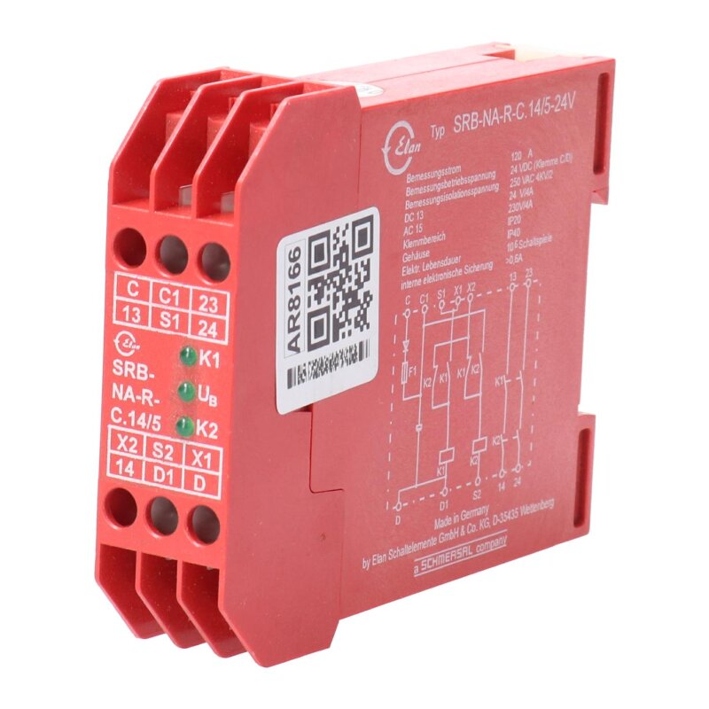 Elan SRB-NA-R-C.14/5-24V Sicherheitsrelais Safety relay