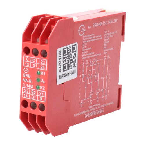 Elan SRB-NA-R-C.14/5-24V Sicherheitsrelais Safety relay