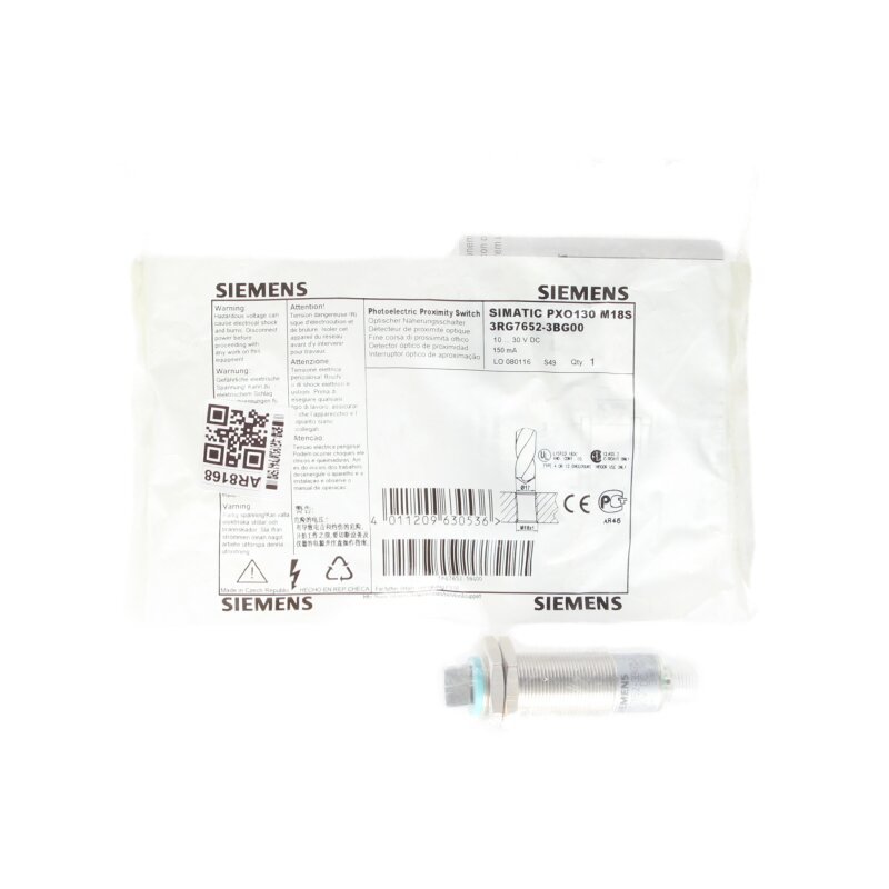Siemens Simatic PXO130 M18S N&auml;hrungsschalter Photoelectic promimity switch