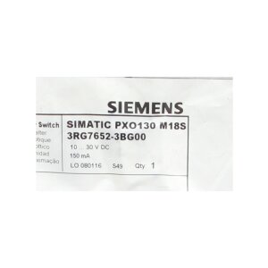 Siemens Simatic PXO130 M18S Nährungsschalter...