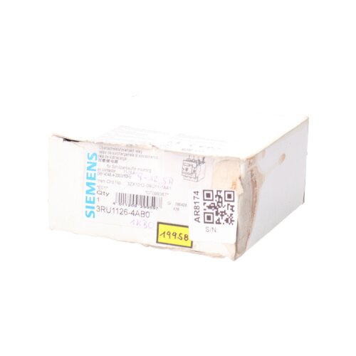 Siemens Sirius 3RU1126-1KB0 &Uuml;berlastungsrelais Overload Relay