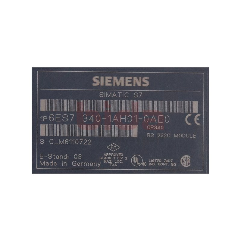 Siemens Simatic S7 6ES7 340-1AH01-0AE0 / 6ES7340-1AH01-0AE0 Kommunikationsprozessor communication processor
