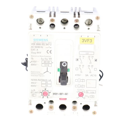 Siemens 3VF3211-5ES71-OAC1 Leistungsschalter  Circuit breaker