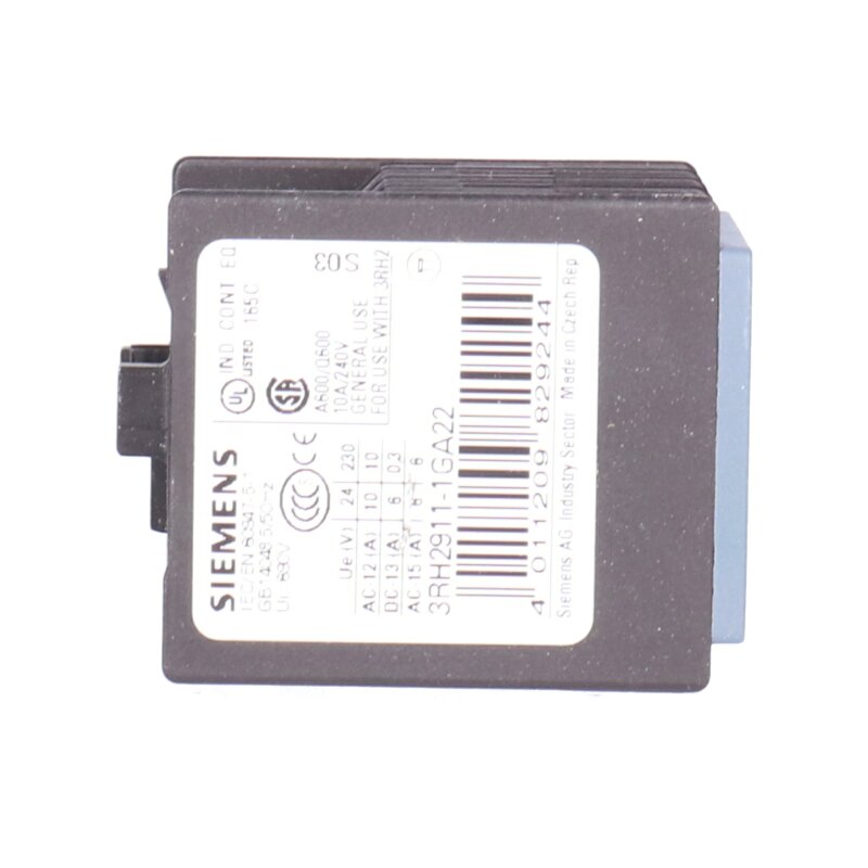 Siemens 3RH2911-1GA22 Hilfsschalterblock Auxiliary Switch Block