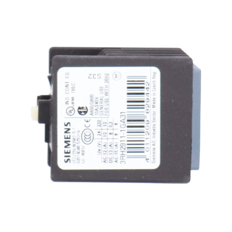 Siemens 3RH2911-1GA31 Hilfsschalterblock Auxiliary Switch Block