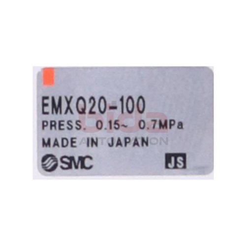SMC EMXQ20-100 Pneumatischer Kompaktschlitten pneumatic compact slide