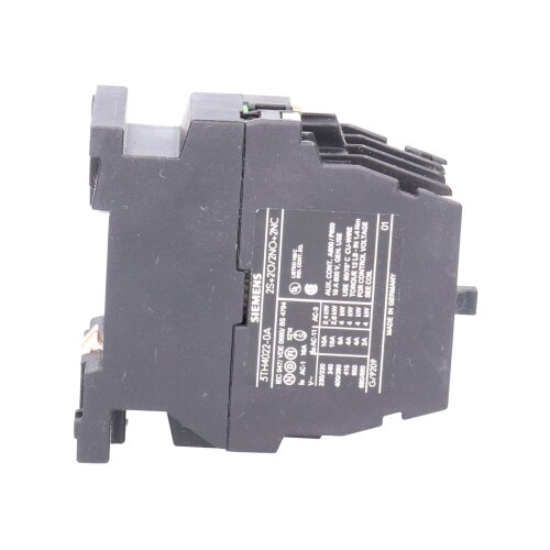 Siemens 3TH40 22-0AP0 / 3TH4022-0AP0 Hilfesch&uuml;tz Controll Relay